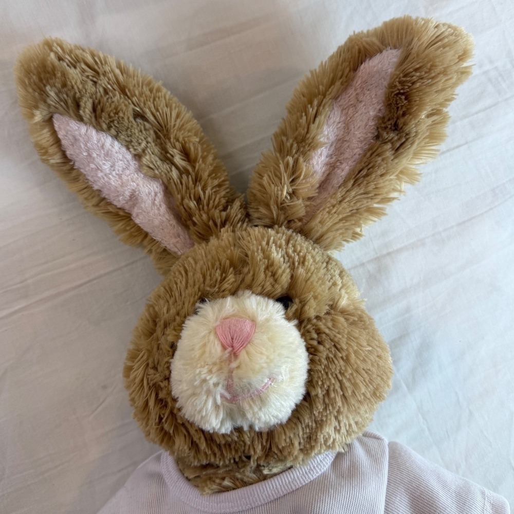 Build‎ A Bear Workshop Bunny Plush White Shirt Denim Skirt Hello Kitty Underwear - Picture 3 of 11